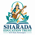 Sharada Education Trust logo, B.M. Road, Ramanagara